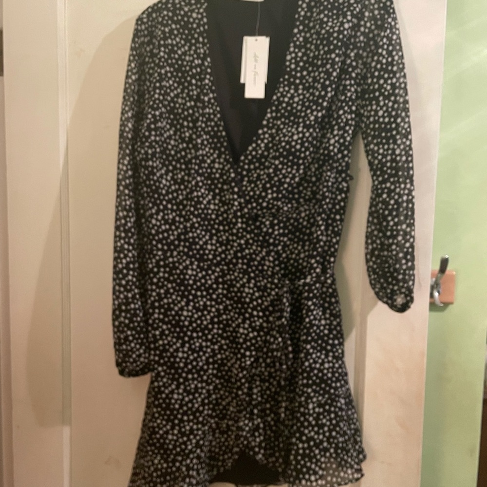 Black and White Polka Dot Dress!